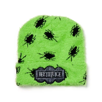 Beetlejuice Fuzzy Bugs Cuff Beanie Hat