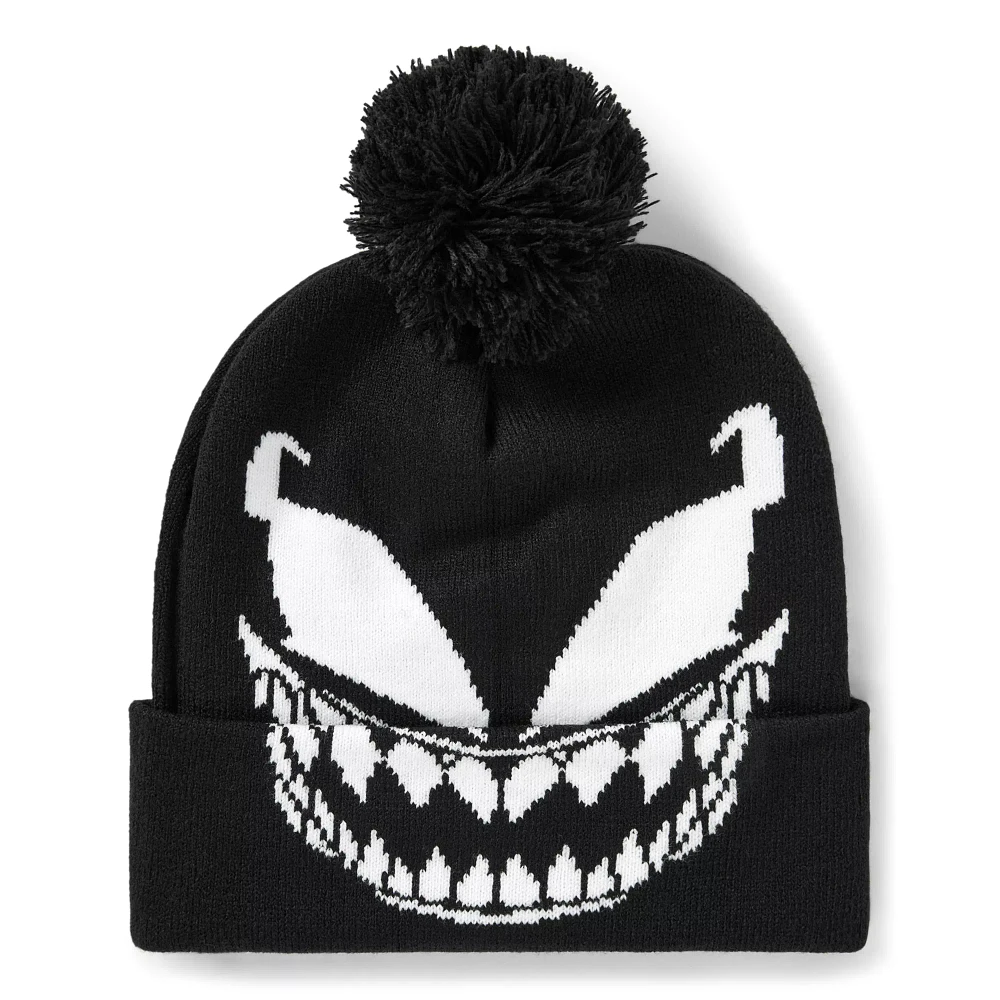 Venom Big Face Cuff Beanie Hat - Marvel