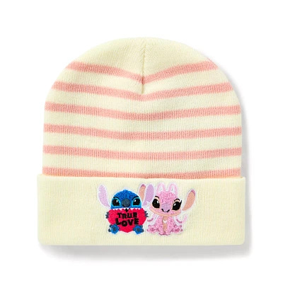 Stitch and Angel True Love Cuff Beanie Hat - Lilo & Stitch