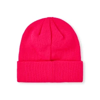 Neon Pink Rhinestone Bimbo Beanie Hat