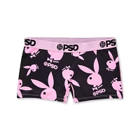 PSD Playboy Bunny Black and Pink Boyshorts