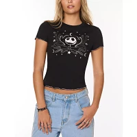 Jack Skellington Rhinestone Baby T Shirt - The Nightmare Before Christmas