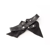 Black Oversized Bow Choker Necklace