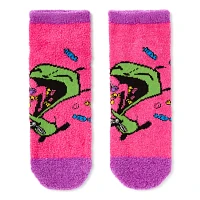 Multi-Pack Invader Zim Fuzzy No Show Socks - 3 Pack