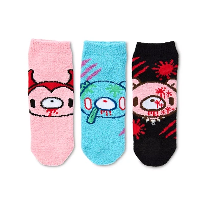 Fuzzy Gloomy Bear Socks - 3 Pair