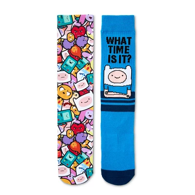 Finn the Human Crew Socks 2 Pair - Adventure Time