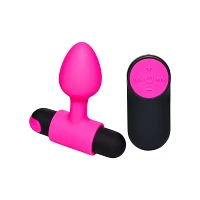 Hott Stuff Remote Control Vibrating Butt Plug - Hott Love Extreme