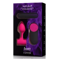 Hott Stuff Remote Control Vibrating Butt Plug - Hott Love Extreme