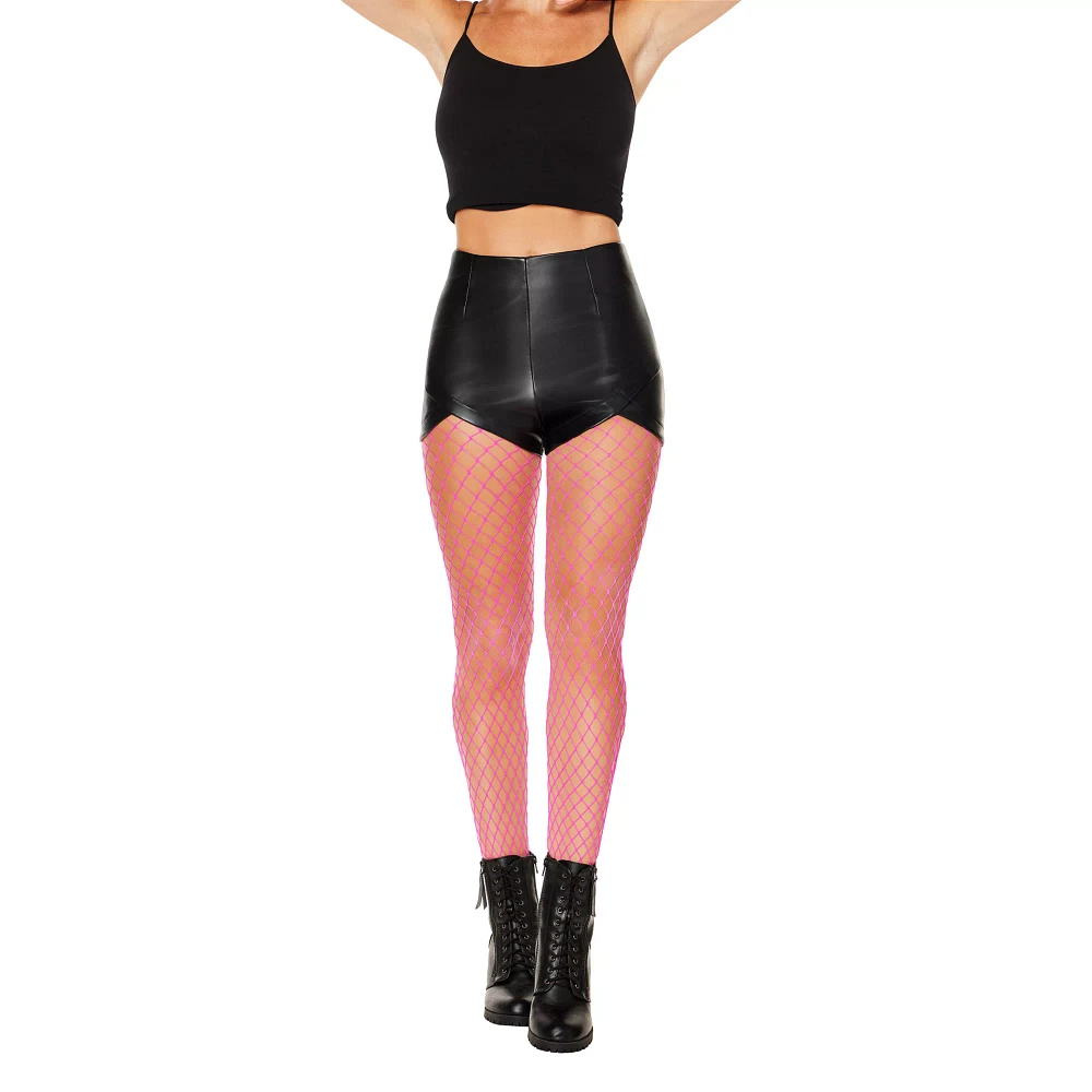 Pink Fishnet Tights