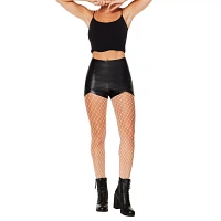 White Fishnet Tights