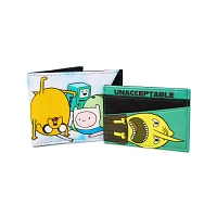 Adventure Time Character Bifold Wallet and Lemongrab Card Holder