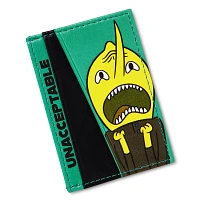 Adventure Time Character Bifold Wallet and Lemongrab Card Holder