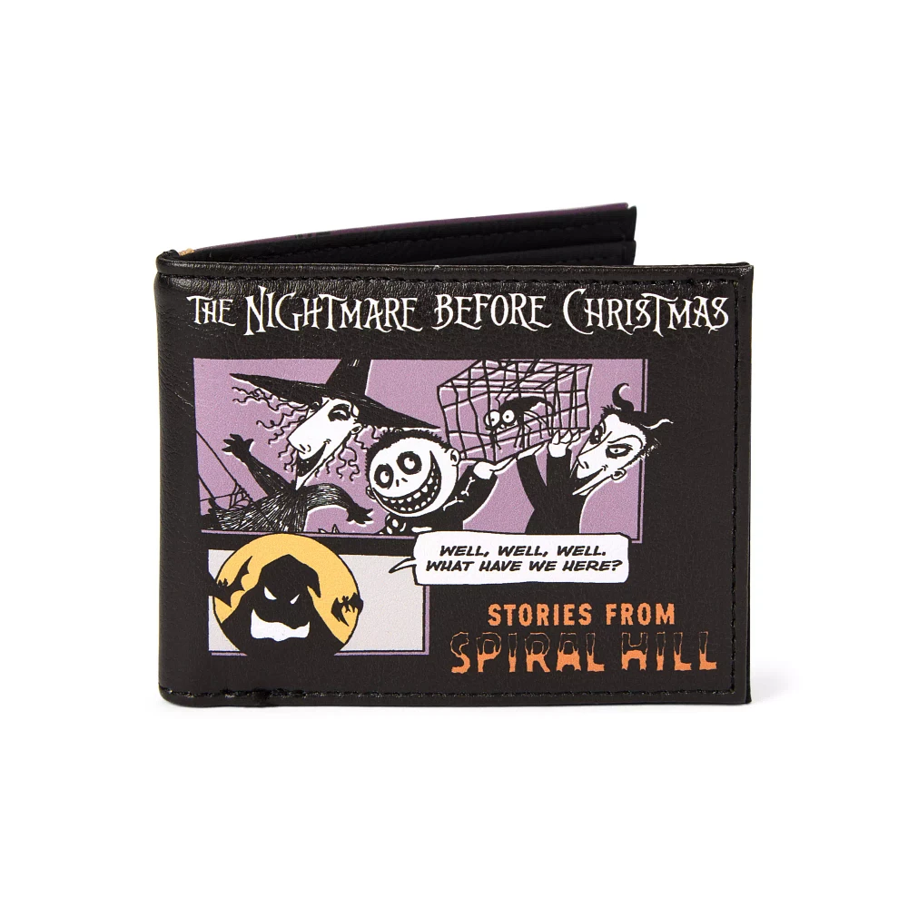 The Nightmare Before Christmas Comic Strip Bifold Wallet