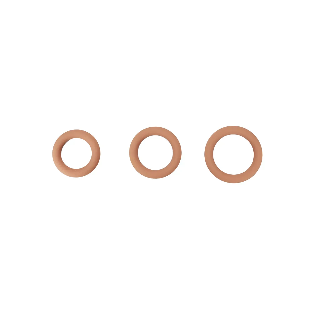 Jock Tan Silicone Cock Ring Set