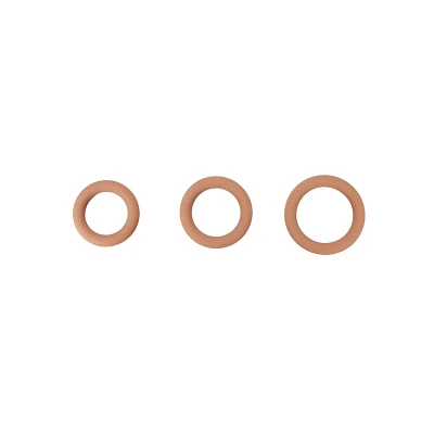 Jock Tan Silicone Cock Ring Set