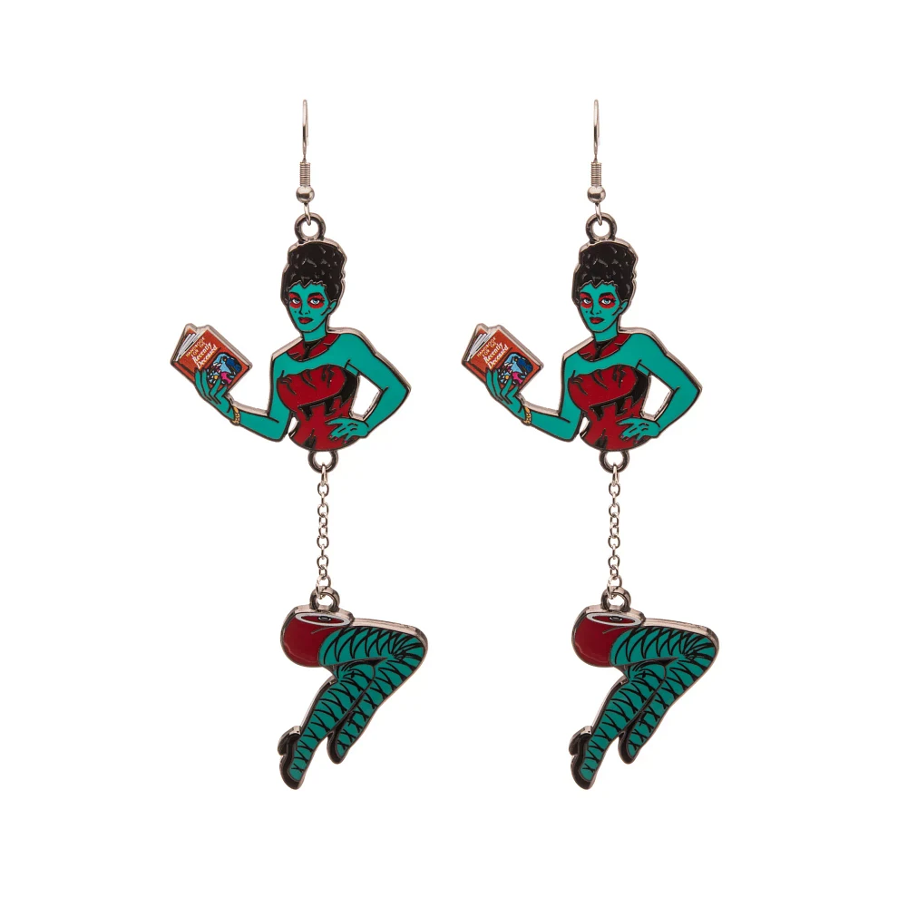 Magician's Assistant Dangle Earrings - Beetlejuice