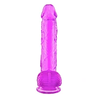 Va Va Violet Suction Cup Dildo with Balls 6 Inch – good D