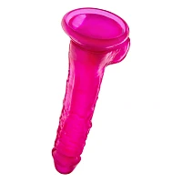 Watermelon Sugar Suction Cup Dildo with Balls 7 Inch – good D