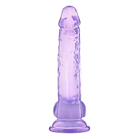 Violet Vixen Suction Cup Dildo with Balls 7 Inch – good D