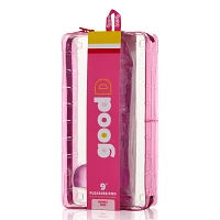 Bubble Gum Suction Cup Dildo with Balls 9 Inch – good D