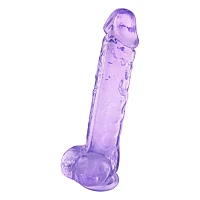 Violet Vixen Suction Cup Dildo with Balls 9 Inch – good D