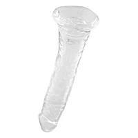 Frosty Bitch Clear Suction Cup Dildo 6 Inch – good D