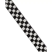 Black and Silver Rhinestone Studded Belt