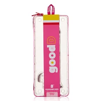 Frosty Bitch Clear Suction Cup Dildo with Balls 8 Inch – good D