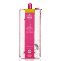 Frosty Bitch Clear Suction Cup Dildo with Balls 8 Inch – good D
