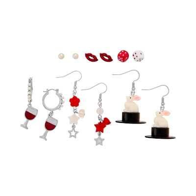 Multi-Pack Magical Night Dangle Earrings - 6 Pair