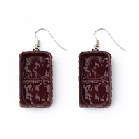 Cosmic Brownie Dangle Earrings - 18 Gauge