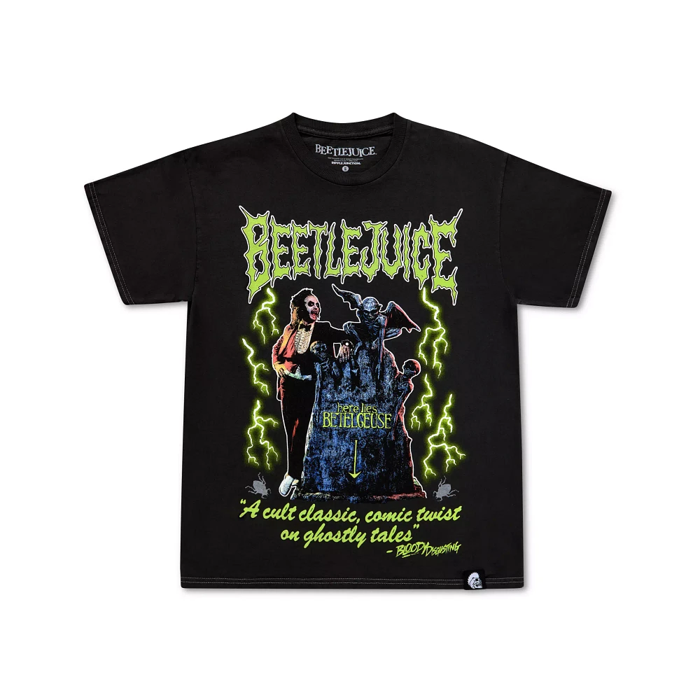 Beetlejuice x Bloody Disgusting Glow the Dark T Shirt