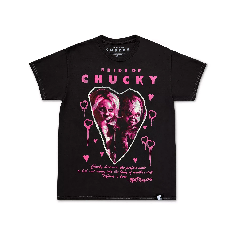 Bride of Chucky x Bloody Disgusting Glow the Dark T Shirt