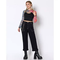 Long Sleeve Rainbow Rave Shrug