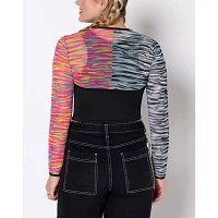 Long Sleeve Rainbow Rave Shrug