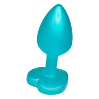 Hott Love True Love Heart-Shaped Metal Butt Plug