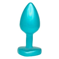Hott Love True Love Heart-Shaped Metal Butt Plug