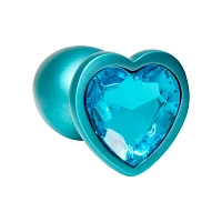 Hott Love True Love Heart-Shaped Metal Butt Plug