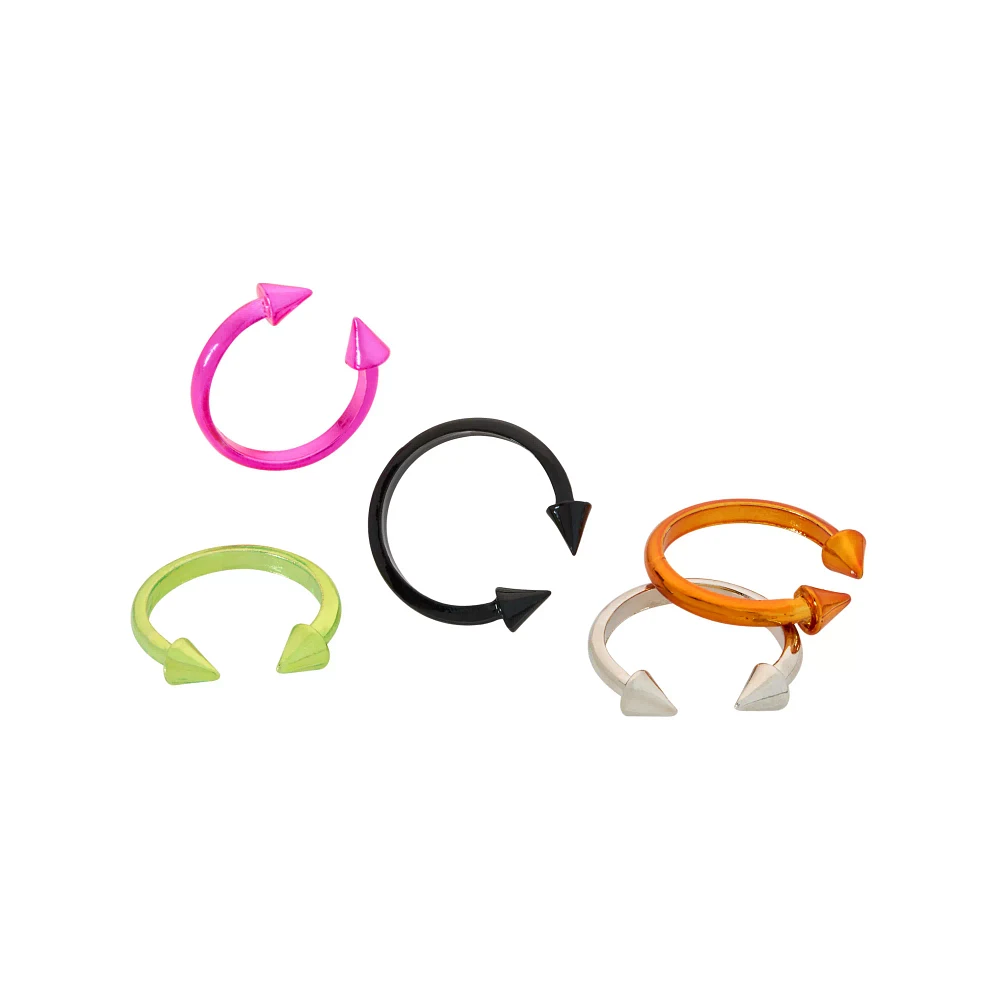 Kayla Malecc Multi-Pack Horseshoe Rings - 5 Pack
