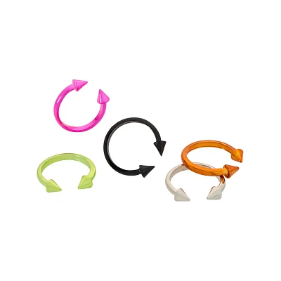Kayla Malecc Multi-Pack Horseshoe Rings - 5 Pack