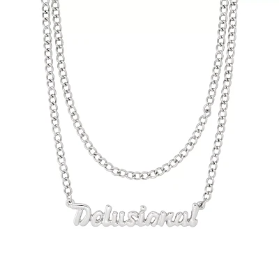 Kayla Malecc Delusional Double Chain Necklace
