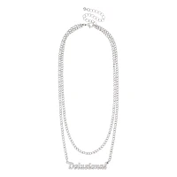 Kayla Malecc Delusional Double Chain Necklace