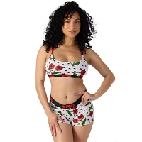 PSD Skull Cherry Sports Bra