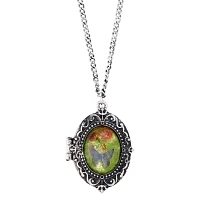 Butterfly Cameo Necklace