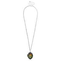 Butterfly Cameo Necklace