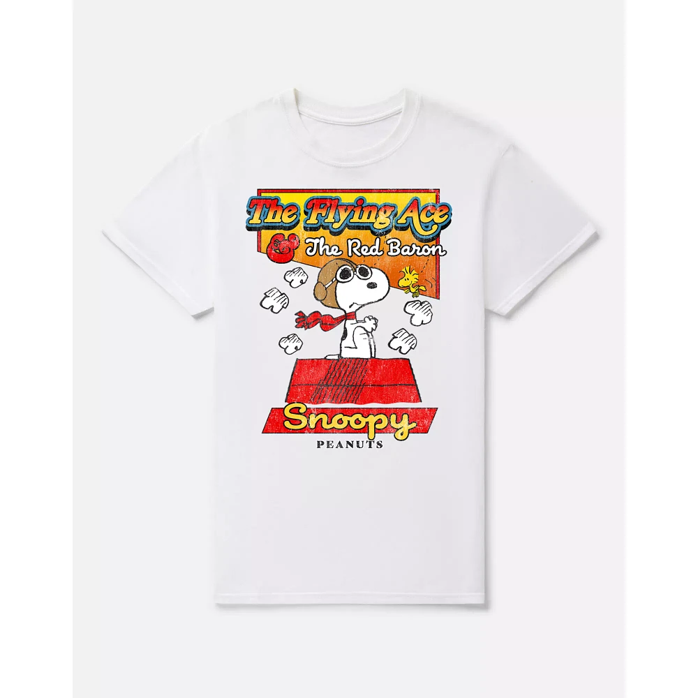 Snoopy The Red Baron T Shirt - Peanuts