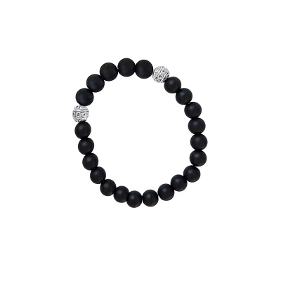 Onyx Stone Beaded Bracelet