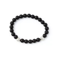 Onyx Stone Beaded Bracelet