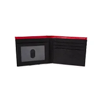 Deadpool Built-In Metal Badge Bifold Wallet