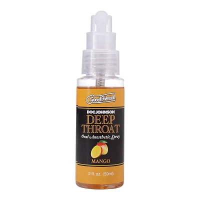 Numbing Mango Flavored Deep Throat Spray - 2 oz.